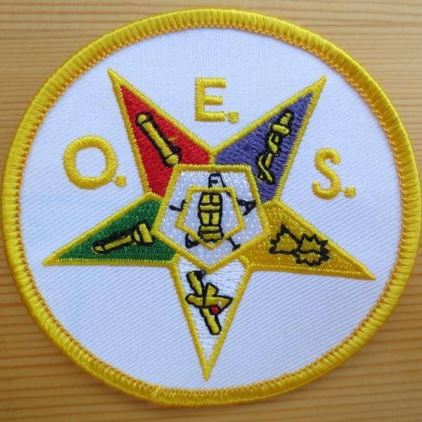 OES Patch - Embroidery - Bricks Masons