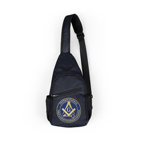 International Masons Crossbody Bag - Free & Accepted Mason Black Nylon - Bricks Masons