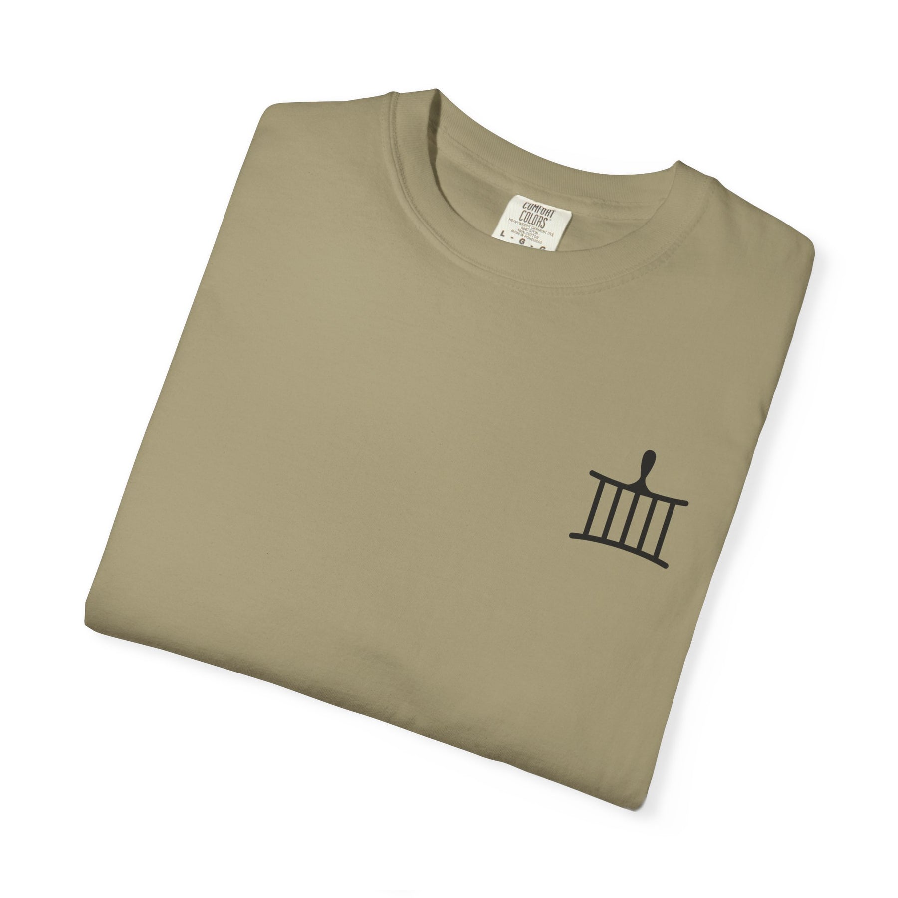 St. Lawrence the Martyr T-Shirt - Cotton Garment-Dyed Tee Various Colors - Bricks Masons
