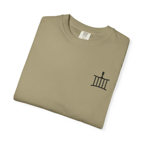 St. Lawrence the Martyr T-Shirt - Cotton Garment-Dyed Tee Various Colors - Bricks Masons