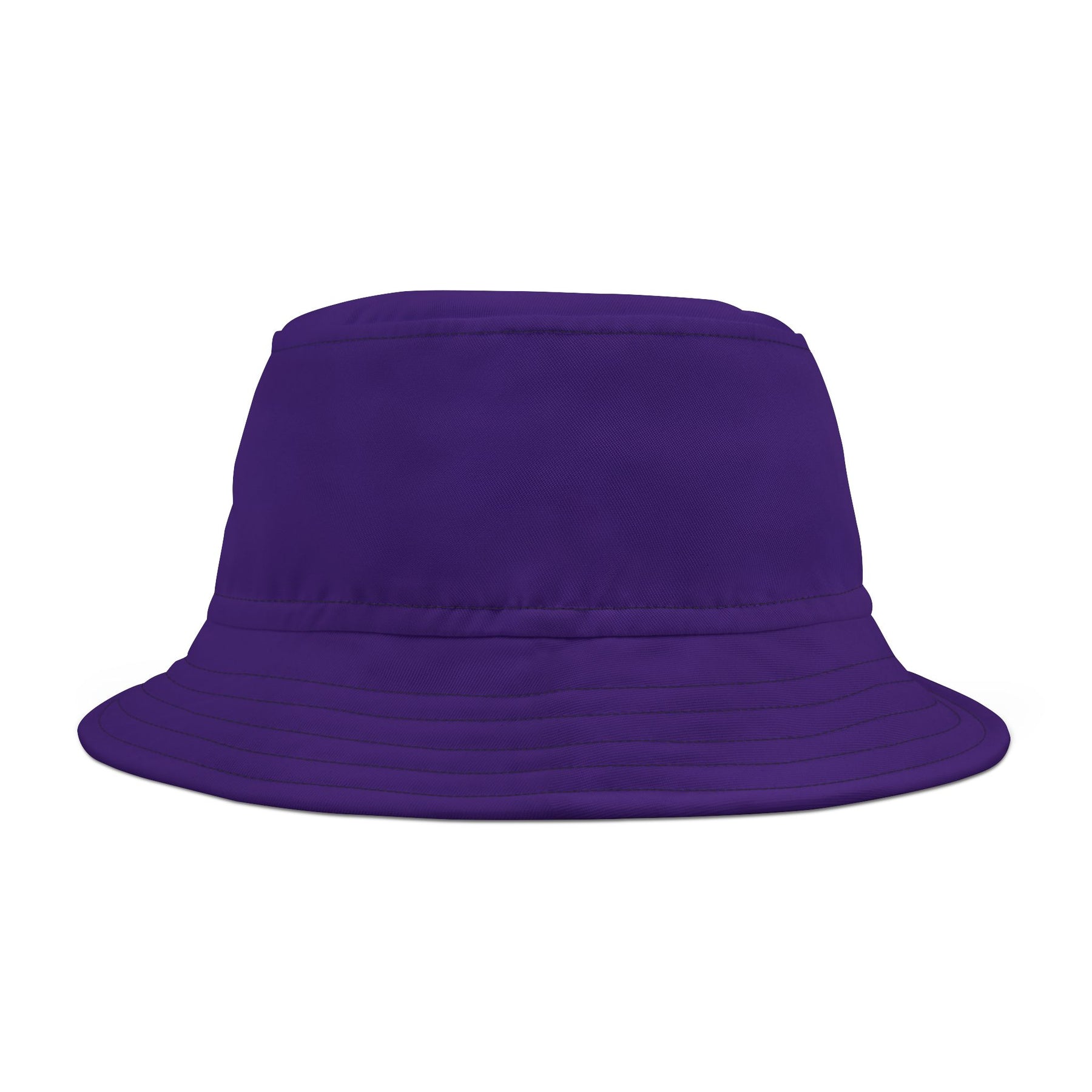 Royal Order of Jesters Bucket Hat - Purple with Black Stitching Mirth is King - Bricks Masons