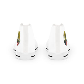 Master Mason Blue Lodge Sneaker - High Top Black & White Sole Veteran Mason - Bricks Masons