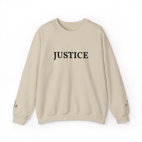 Entered Apprentice Blue Lodge Sweatshirt - Justice Front & Sleeves Embroidery - Bricks Masons