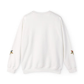 OES Sweatshirt - Faith Truth & Love with The Colorful Eastern Star - Bricks Masons