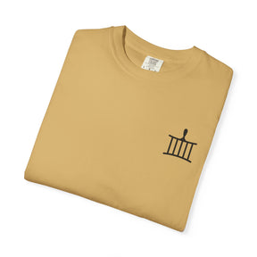 St. Lawrence the Martyr T-Shirt - Cotton Garment-Dyed Tee Various Colors - Bricks Masons