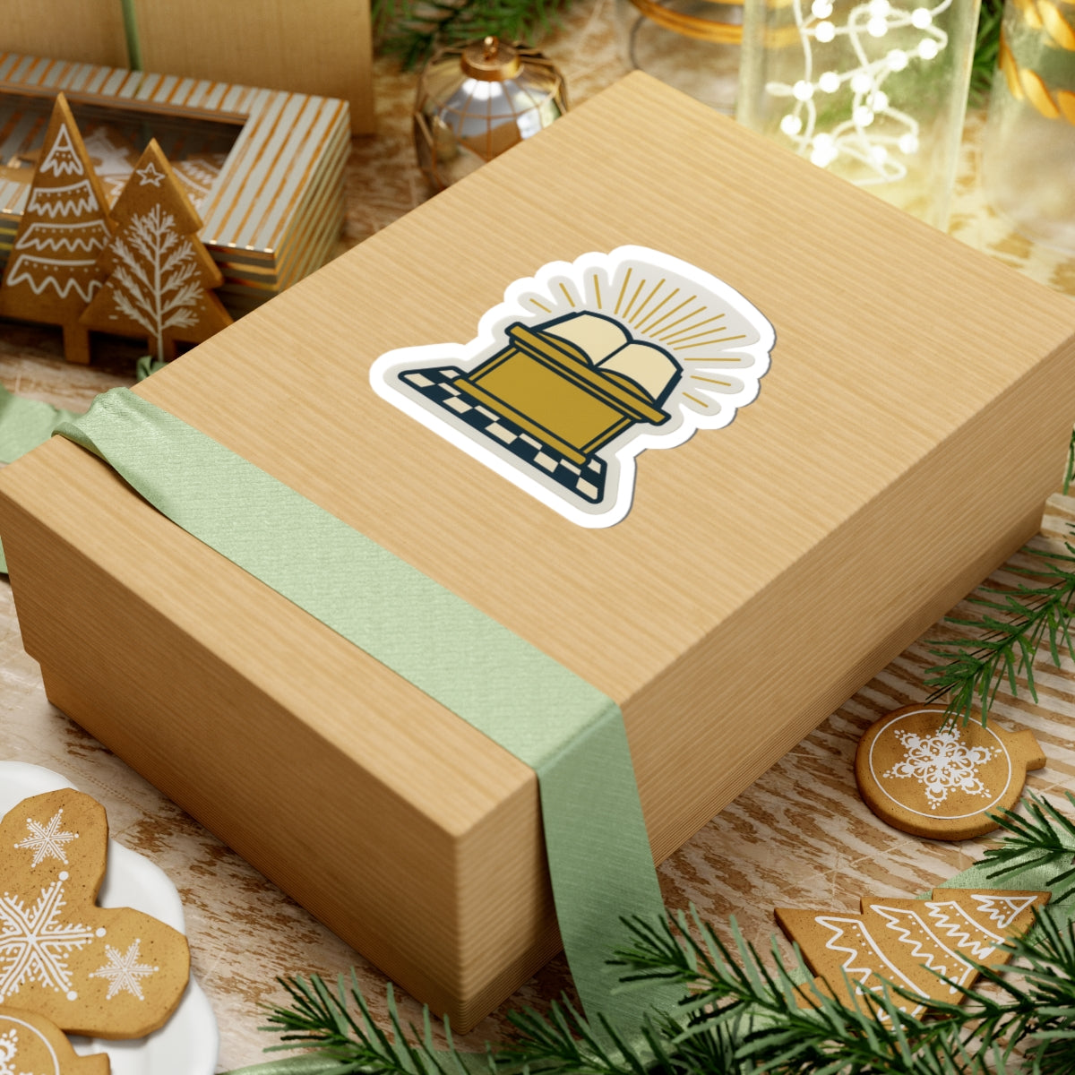 Master Mason Blue Lodge Sticker Decal - Kiss-Cut Colorful - Bricks Masons