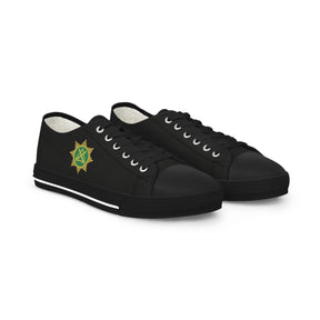Knight Masons Sneaker - Low Top Sneaker Black & White - Bricks Masons