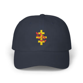 Red Branch of Eri Baseball Cap - Cotton Red & Gold Emblem Various Colors - Bricks Masons