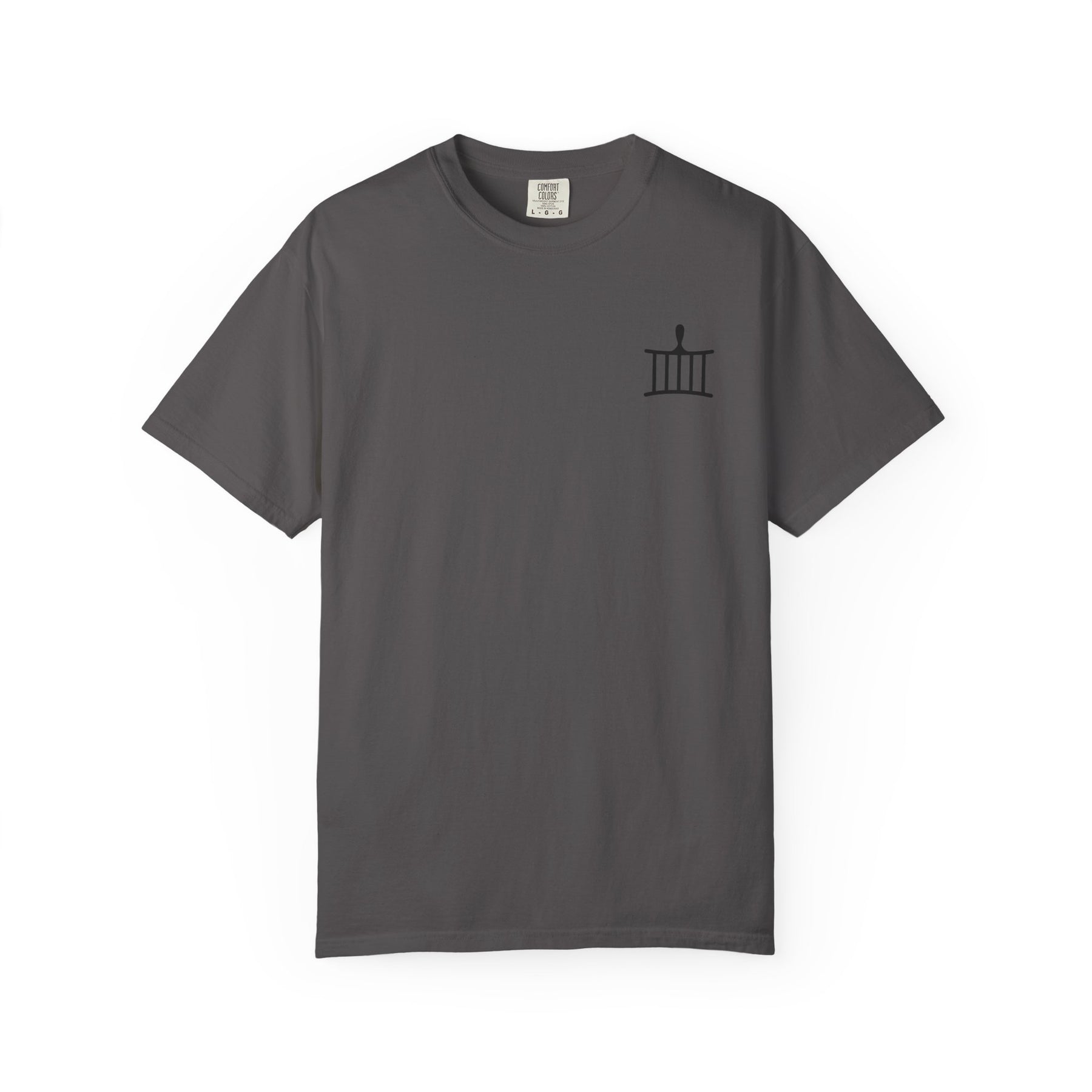 St. Lawrence the Martyr T-Shirt - Cotton Garment-Dyed Tee Various Colors - Bricks Masons