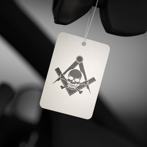 Widows Sons Car Air Freshener - Skull Symbol Freshness - Bricks Masons