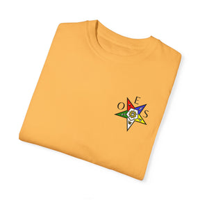 OES T-Shirt - Garment-Dyed Tee OES Star Various Colors - Bricks Masons