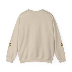 OES Sweatshirt - Faith Truth & Love with The Colorful Eastern Star - Bricks Masons