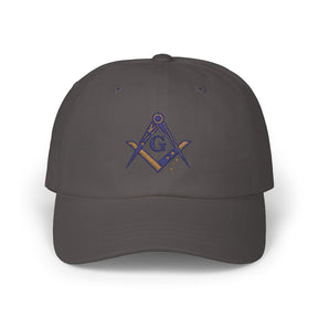 Master Mason Blue Lodge Australia Jurisdiction Baseball Cap - Australia Flag Square & Compass G - Bricks Masons