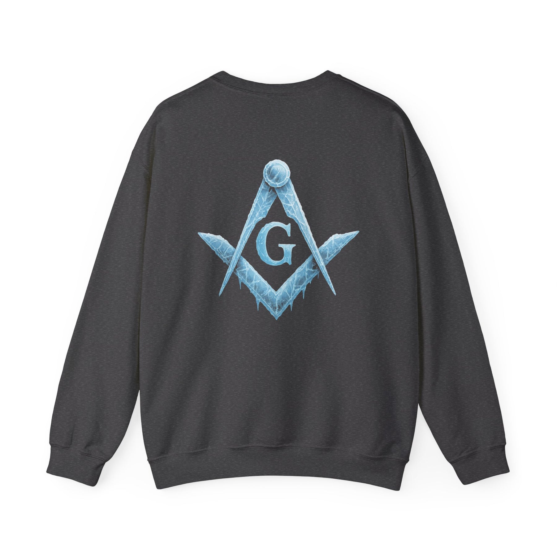 Sudadera de la Logia Azul de Maestro Masón - Diseño Frosty Square &amp; Compass G