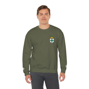Order of Saint Lazarus Sweatshirt - Crewneck Front Design - Bricks Masons