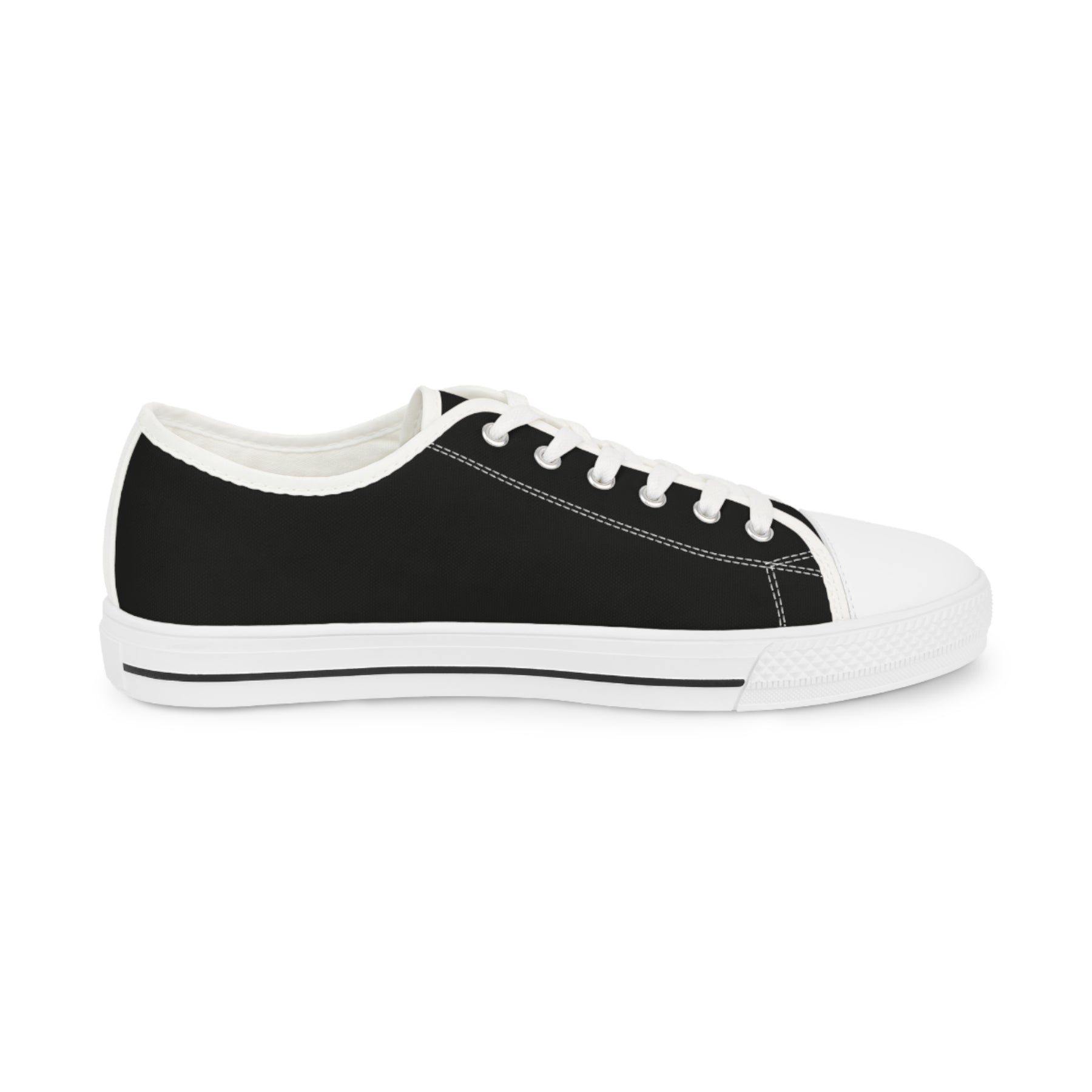 Royal Order of Jesters Sneaker - Low Top Sneaker Black & White Mirth is King - Bricks Masons
