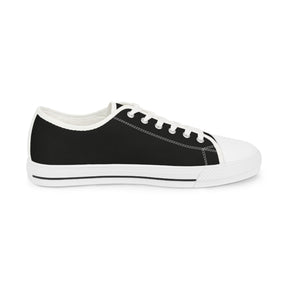 Royal Order of Jesters Sneaker - Low Top Sneaker Black & White Mirth is King - Bricks Masons