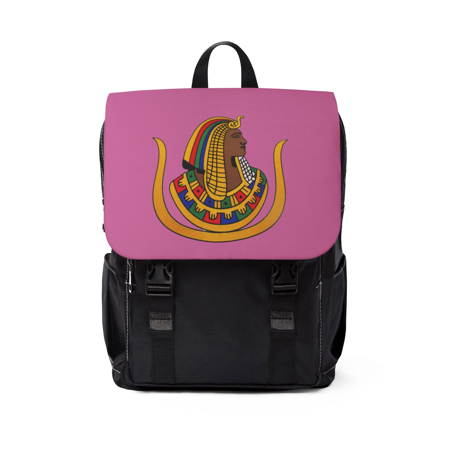 DOI Backpack - Pink With Multiple Compartments - Bricks Masons