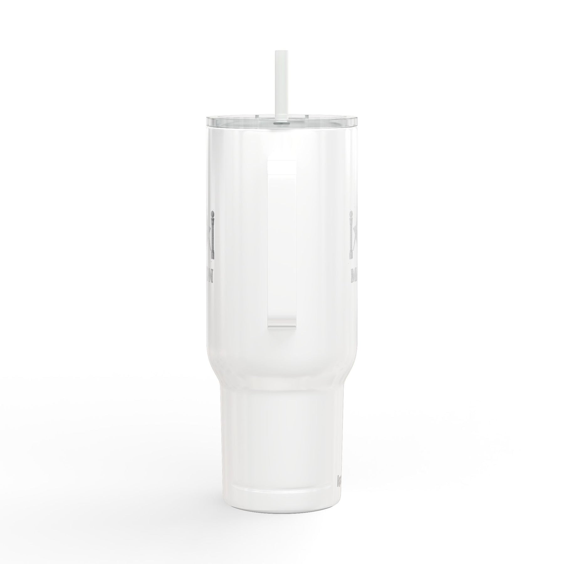 Master Mason Blue Lodge Ringneck Tumbler - Square & Compass G with Twin Pillars