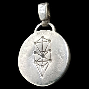 I said Kabbalah Elevate Soul Lamed Vav Vav Name of God 43 VEULIAHen silver Art 1760 - Bricks Masons
