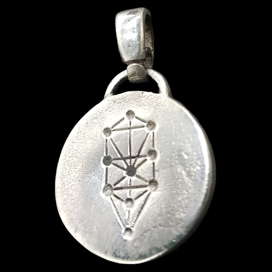 I said Kabbalah Elevate Soul Lamed Vav Vav Name of God 43 VEULIAHen silver Art 1760 - Bricks Masons