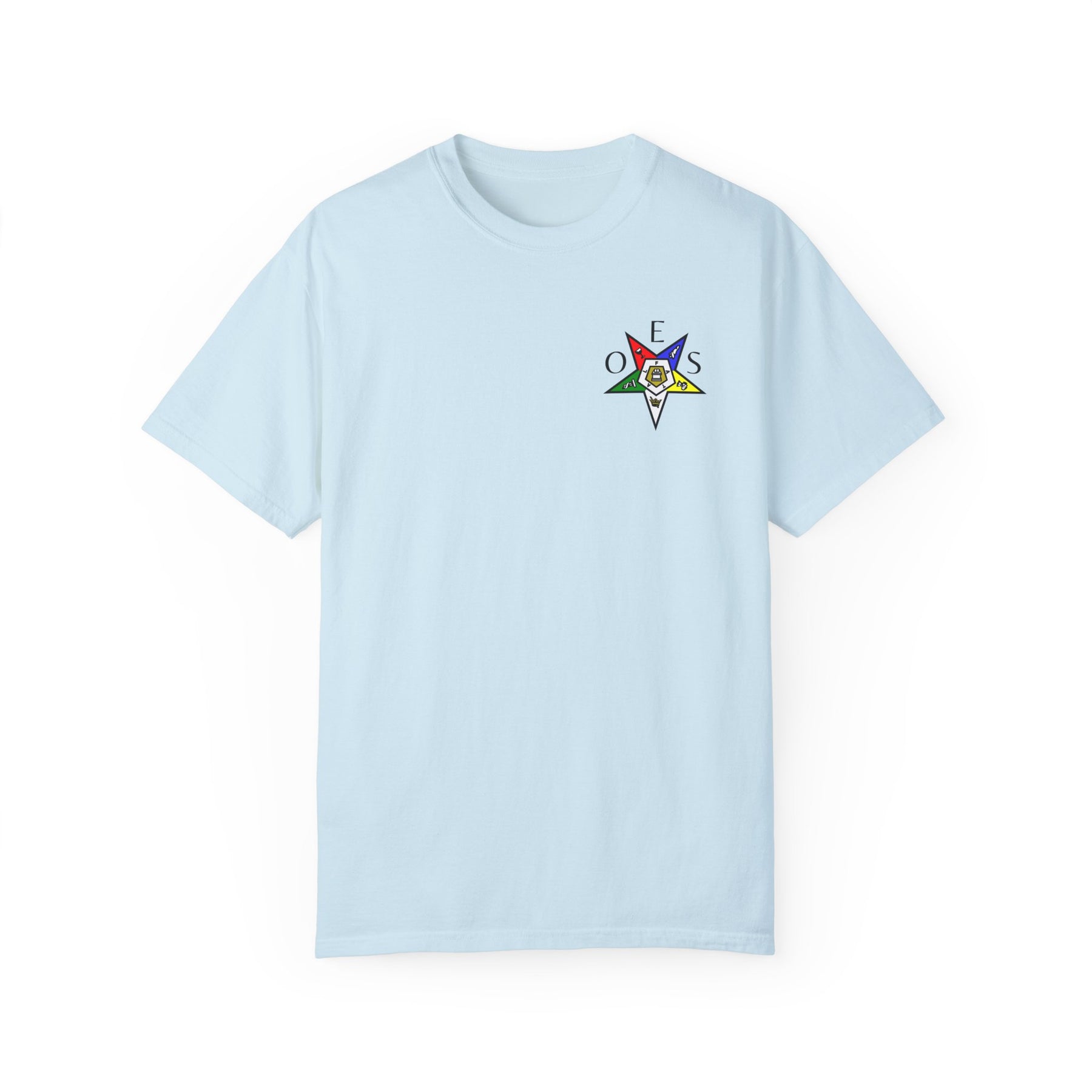 OES T-Shirt - Garment-Dyed Tee OES Star Various Colors - Bricks Masons