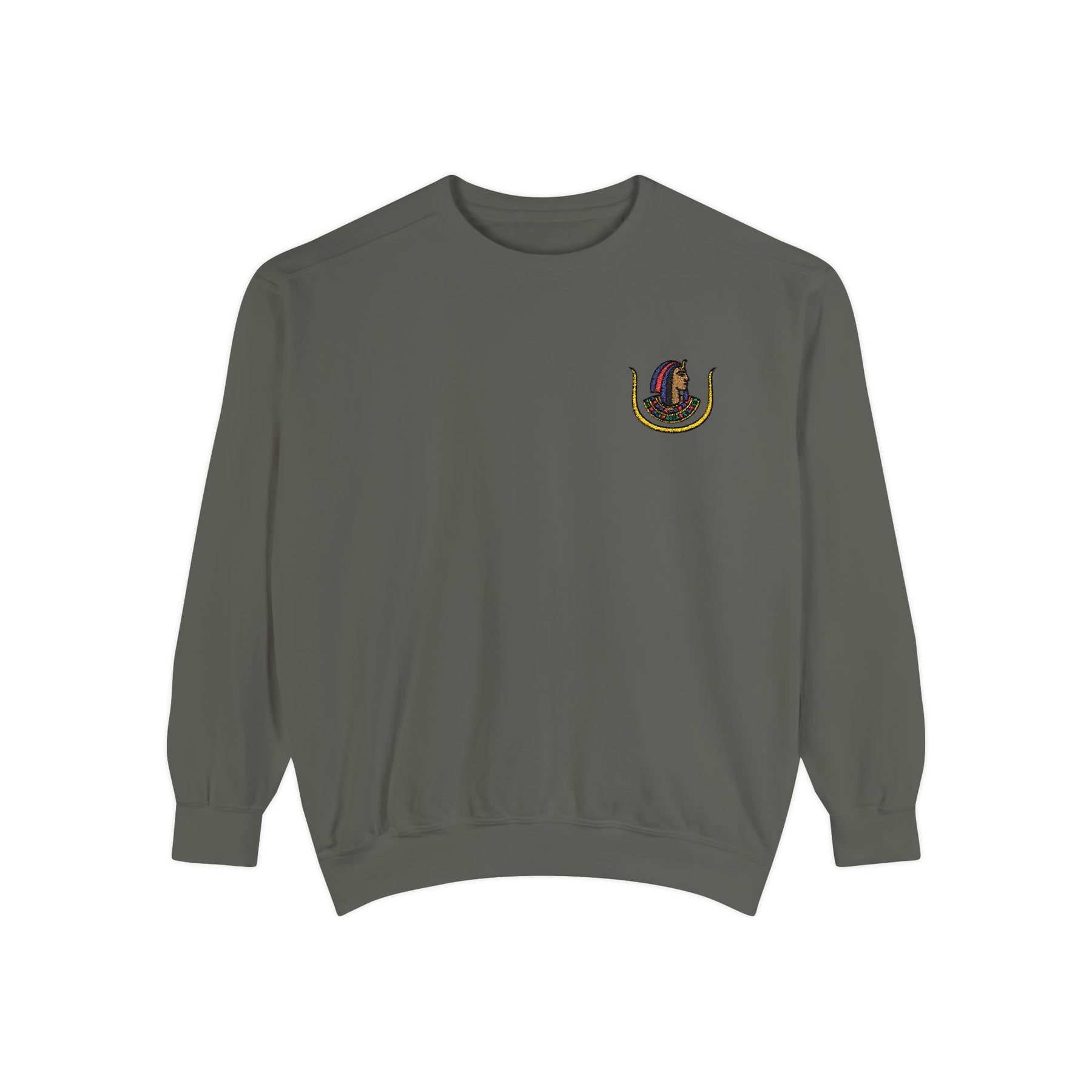 DOI Sweatshirt - Symbolic Embroidery Crewneck - Bricks Masons