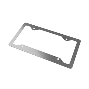 Master Mason Blue Lodge License Plate Frame - All over S&C with Sun Design Glossy Finish - Bricks Masons