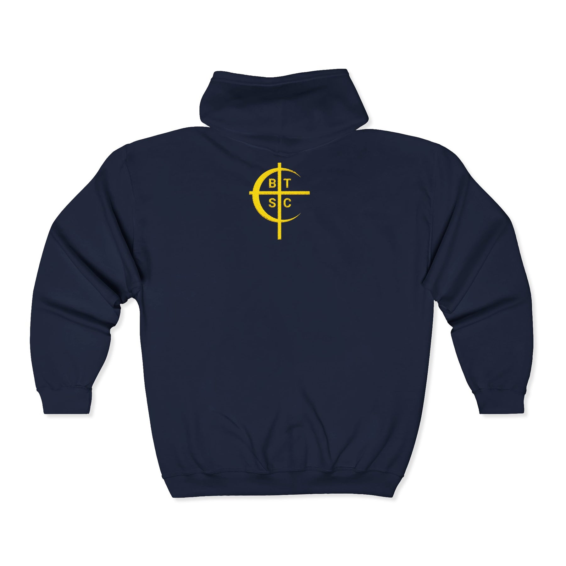 Council of Crusaders Hoodie - Embroidered Chest & Back - Bricks Masons