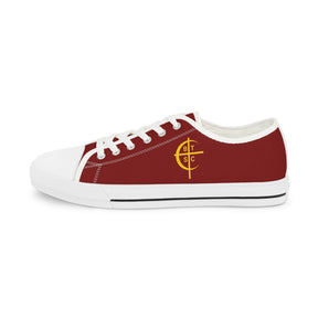 Council of Crusaders Sneaker - Low Top Sneaker Black & White - Bricks Masons