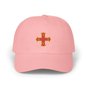 Red Cross of Constantine Baseball Cap - Cotton Various Colors - Bricks Masons
