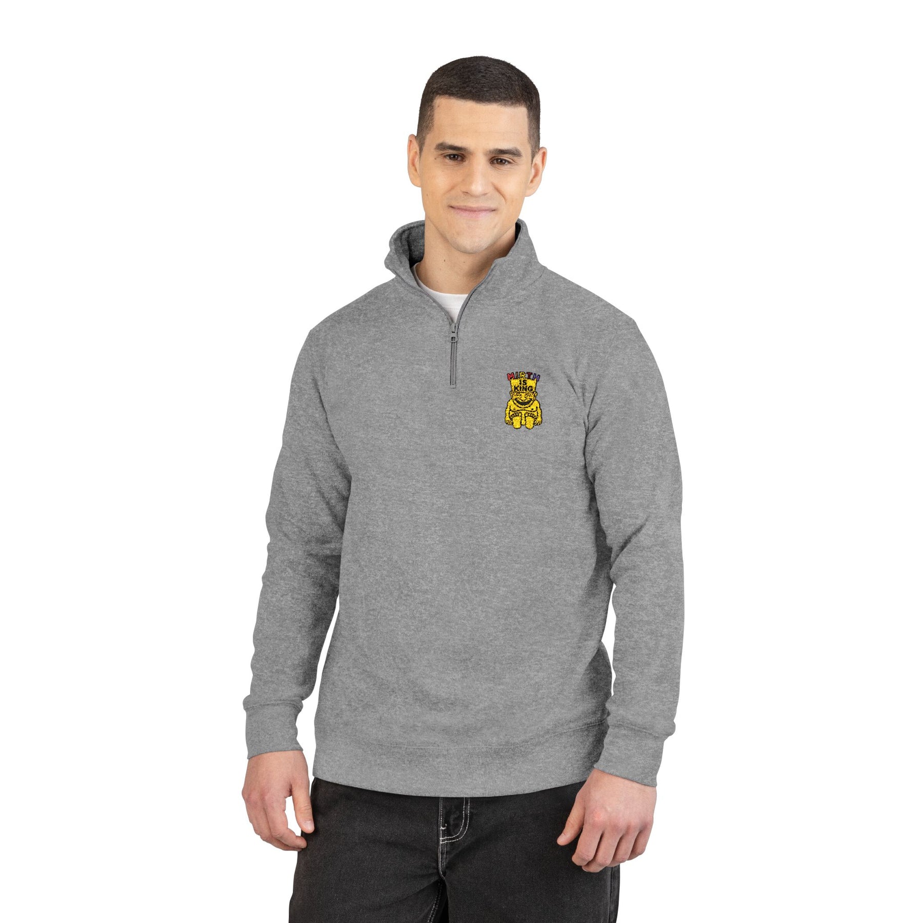 Royal Order of Jesters Sweatshirt - Mirth Is King Embroidery - Bricks Masons