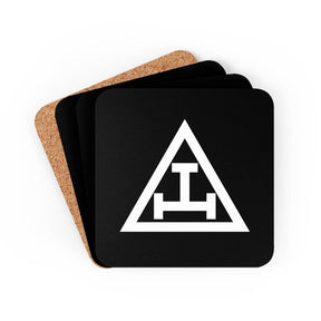 Royal Arch Chapter Coaster - Black & White