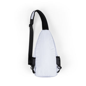 Queen of the South Crossbody Bag - White Nylon With Multiple Pockets - Bricks Masons
