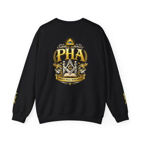 Master Mason Blue Lodge Sweatshirt - Square & Compass G & Eye Prince Hall Affiliated - Bricks Masons