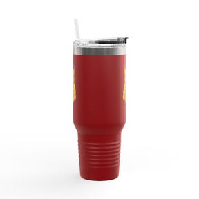 Royal Order of Jesters Ringneck Tumbler - 40oz Stainless Steel & Insulated - Bricks Masons