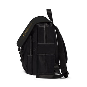 Eye of Providence Backpack - Gold & Black With Multiple Compartments - Bricks Masons