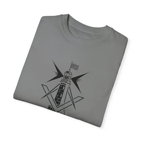 Master Mason Craft T-Shirt - United Kingdom Beacon of Brotherhood - Bricks Masons