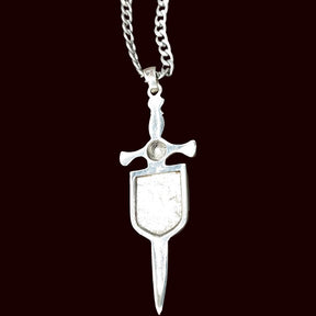 Knights Templar Cross Pendant, Silver, 7.5 cm, 10 g, Art. 296 - Bricks Masons