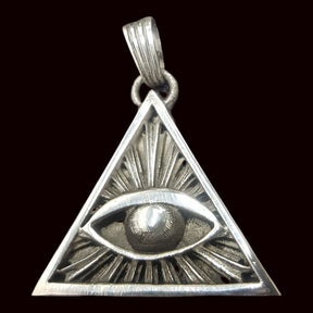 Masonic Medal Visor Eye in Silver 4 X 3 Cm 10 Gr Art 305 - Bricks Masons