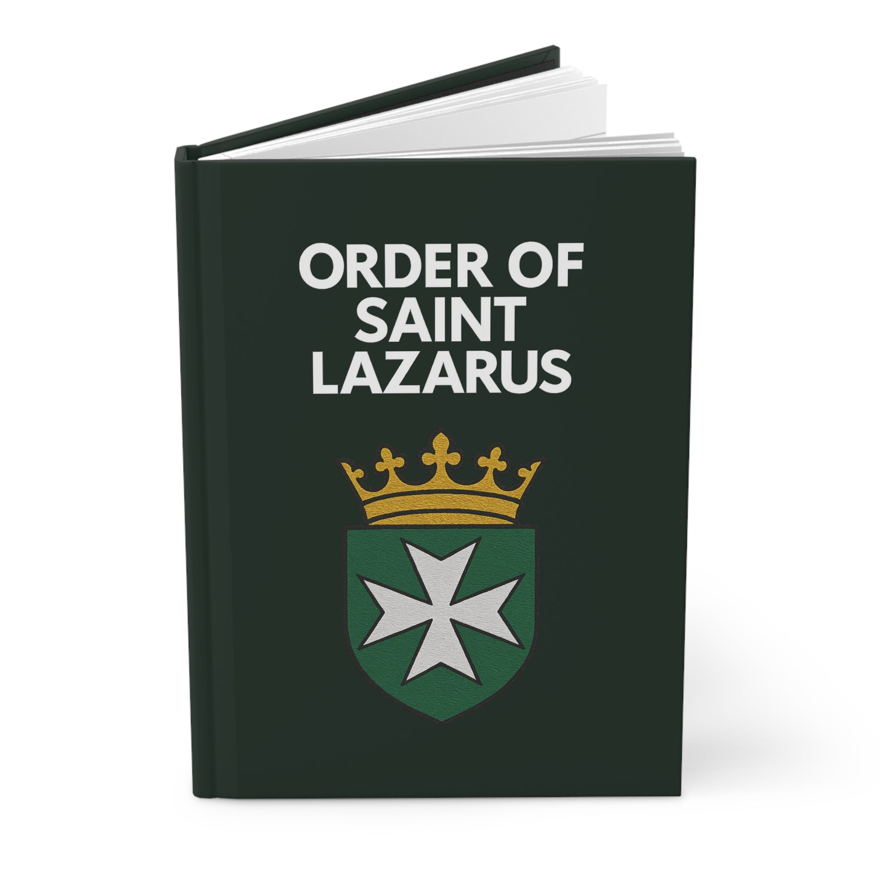 Order of Saint Lazarus Journal - Green Crowned Cross - Bricks Masons