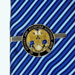 32nd Degree Scottish Rite Tie Bar - ANCIENT AND ACCEPTED - Bricks Masons