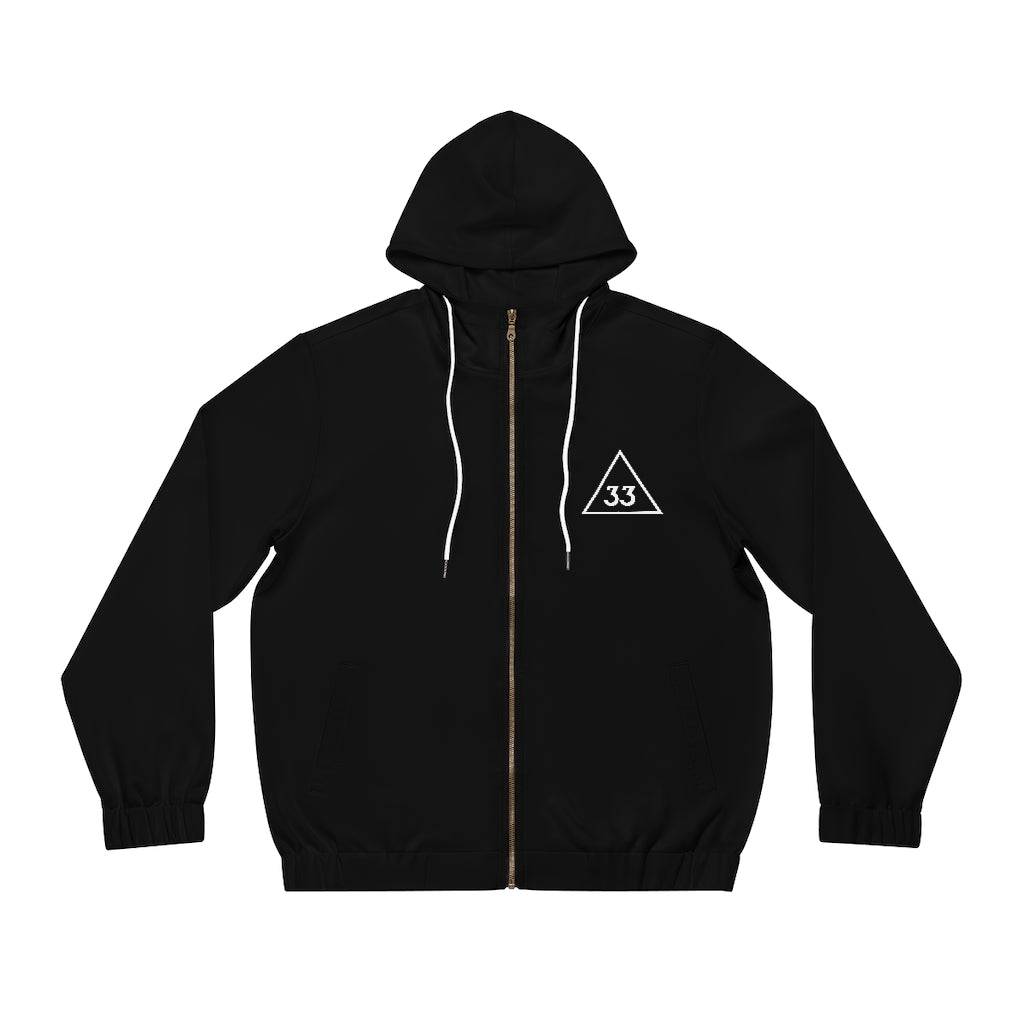 33rd Degree Scottish Rite Hoodie - Black - Bricks Masons