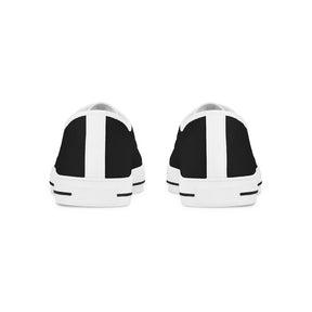 33rd Degree Scottish Rite Sneaker - Wings Down Low Top Black & White - Bricks Masons
