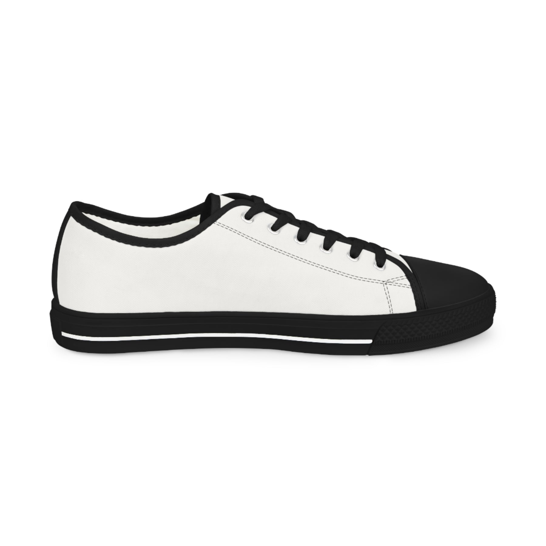 Royal Order of Scotland Sneaker - Low Top Sneaker Black & White Sole - Bricks Masons