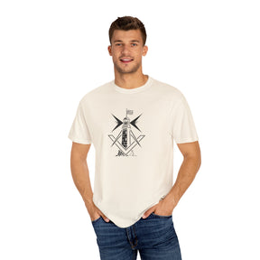 Master Mason Craft T-Shirt - United Kingdom Beacon of Brotherhood - Bricks Masons