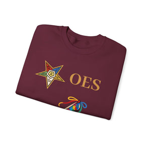 OES Sweatshirt - Faith Truth & Love with The Colorful Eastern Star - Bricks Masons