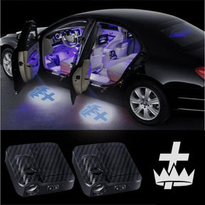 Knights Templar Car Door Light Projector - Customizable Wireless LED