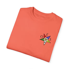 OES T-Shirt - Garment-Dyed Tee OES Star Various Colors - Bricks Masons