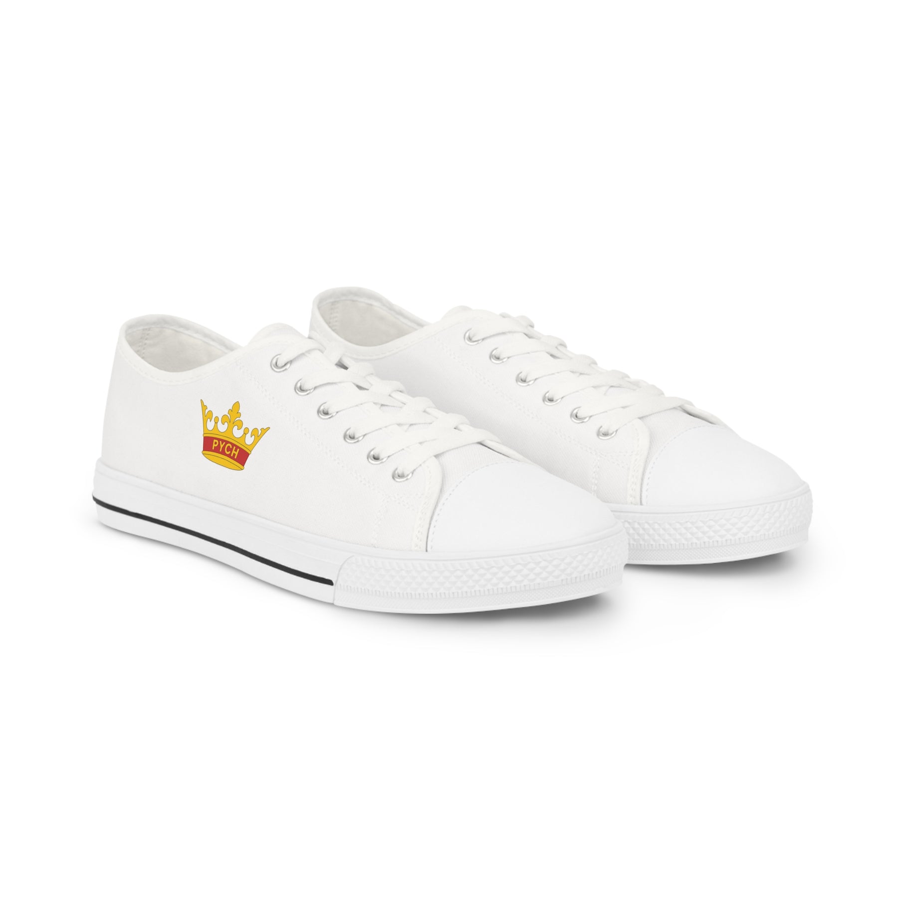 PYCH Sneaker - Low Top Sneaker Black & White - Bricks Masons